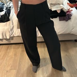 Aritzia black trousers